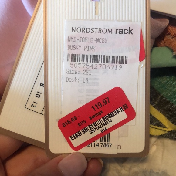 Ted Baker Dusty Pink Shift Dress - Picture 5 of 5